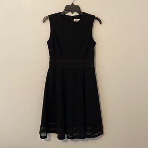Calvin Klein black sleeveless dress